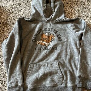 Homage Boys Sz 12 Cleveland Browns Hoodie